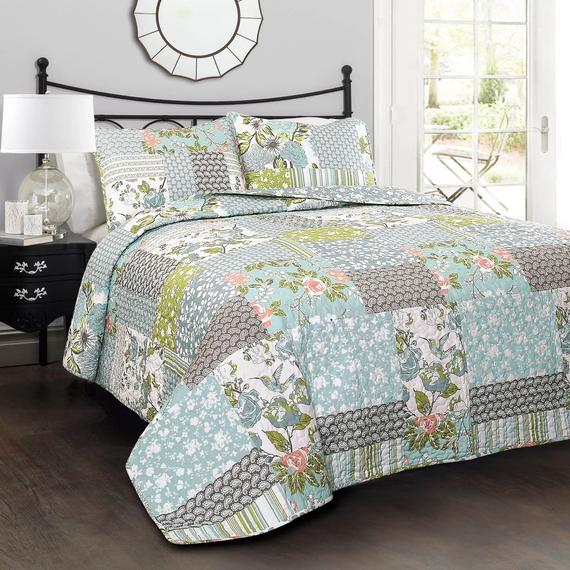 Roesser Quilt 3 Piece Set