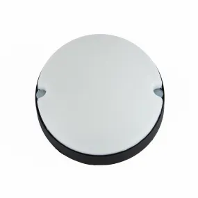 Round Black Warm White LED 18 Watts