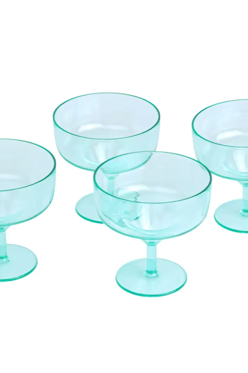 Rue Margarita Glasses, Mint