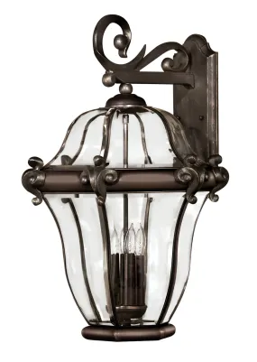 San Clemente Extra Large Wall Mount Lantern