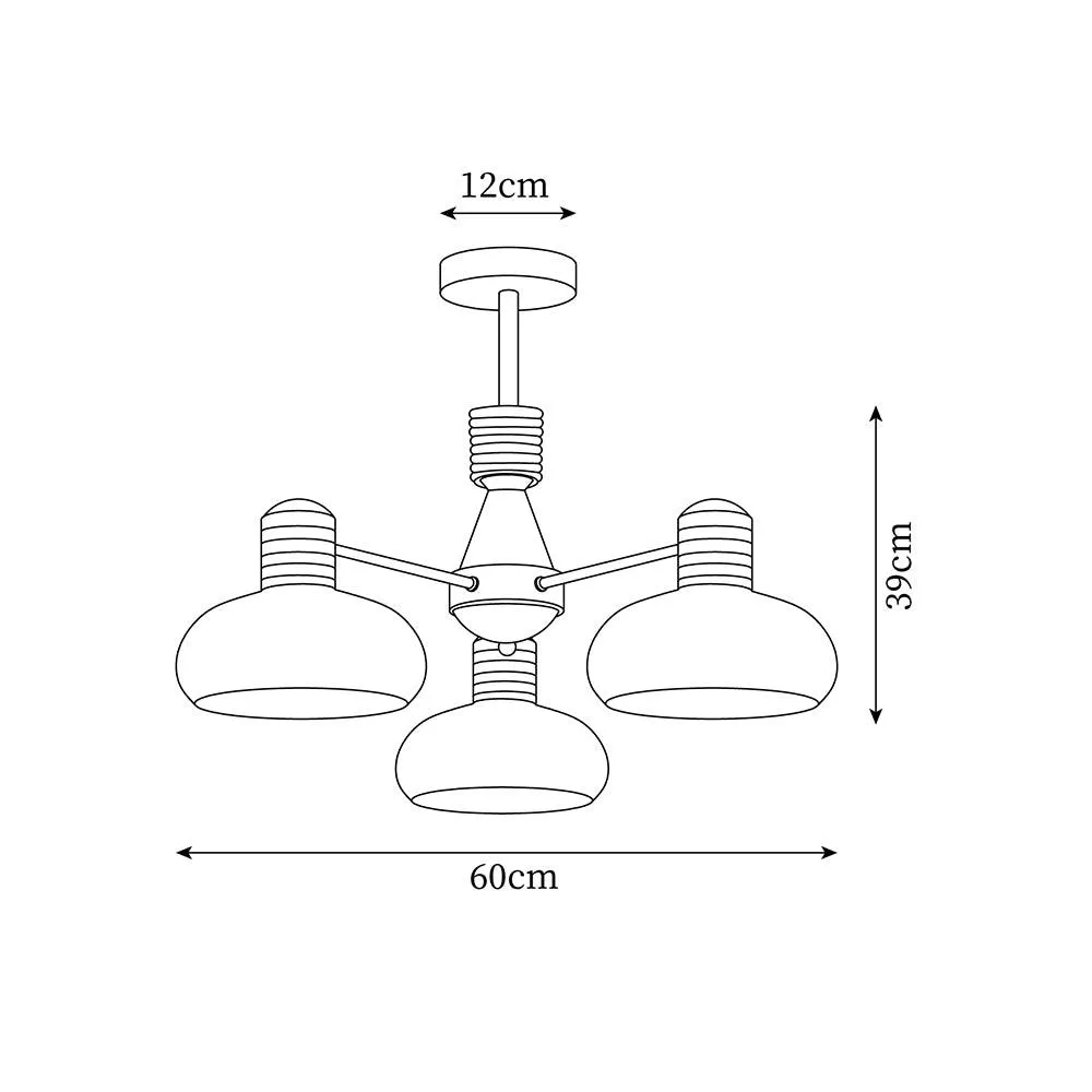 Savie Persimmon Chandelier