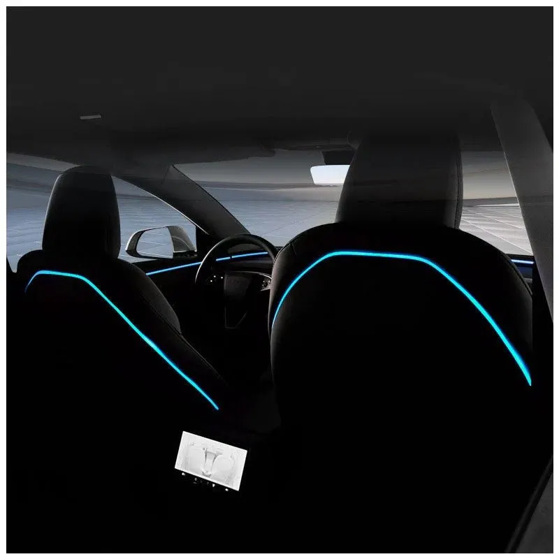 Seat Back Ambient Lighting for Tesla Model 3 Highland (2PCS)