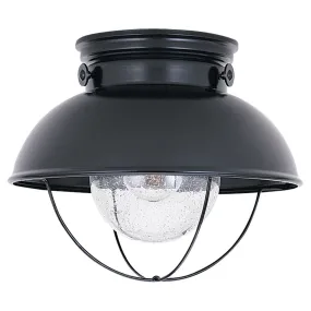 Sebring 1-Light Outdoor Ceiling Flush Mount