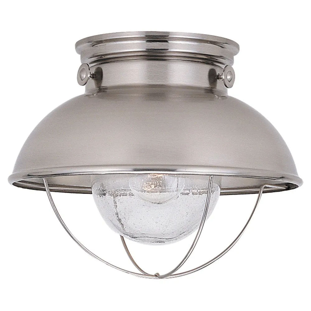 Sebring 1-Light Outdoor Ceiling Flush Mount