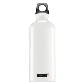 Sigg Water Bottle - Traveller - White - Case Of 6 - .6 Liter