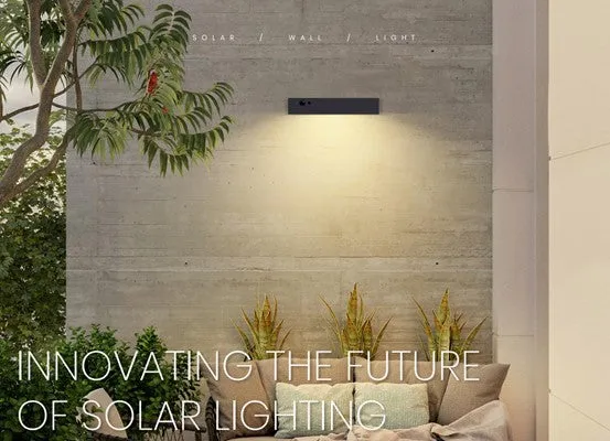 Simple But Powerful Solar Wall Light #6978