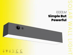 Simple But Powerful Solar Wall Light #6978