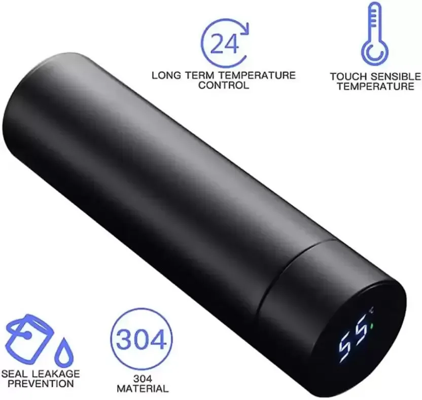 Smart Water Bottle - Black