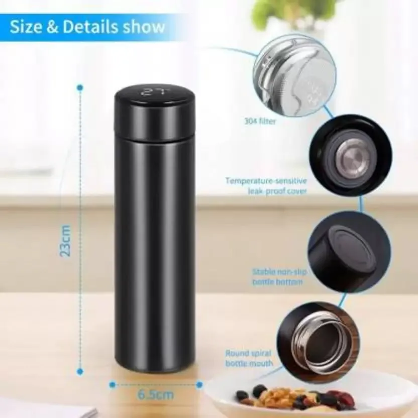 Smart Water Bottle - Black