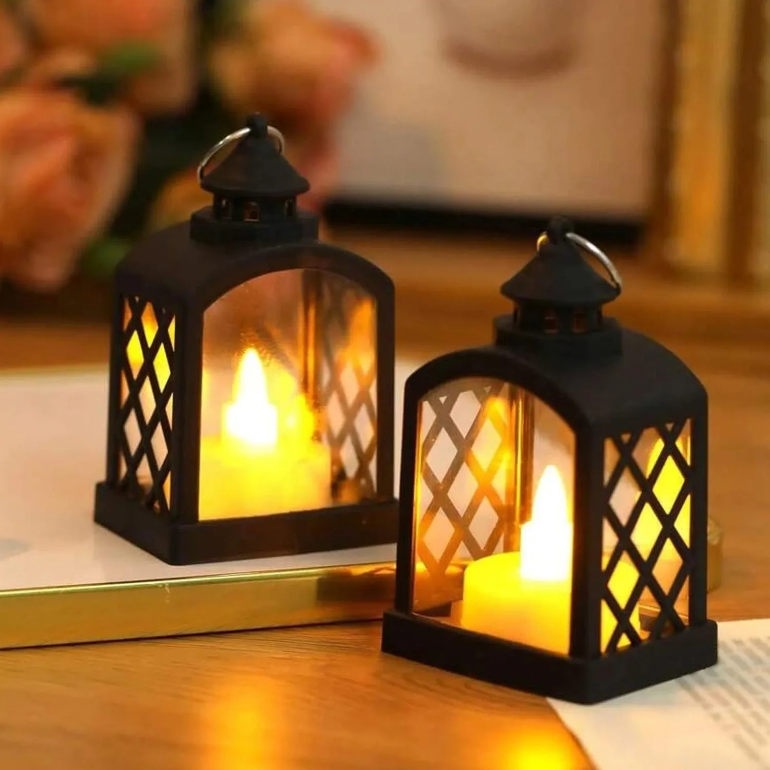 Smokeless Led Light Lantern Lamp (24 Pcs Set)