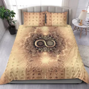 Snake of Infinity Mandala - Bright | Bedding Set | Mandalazed