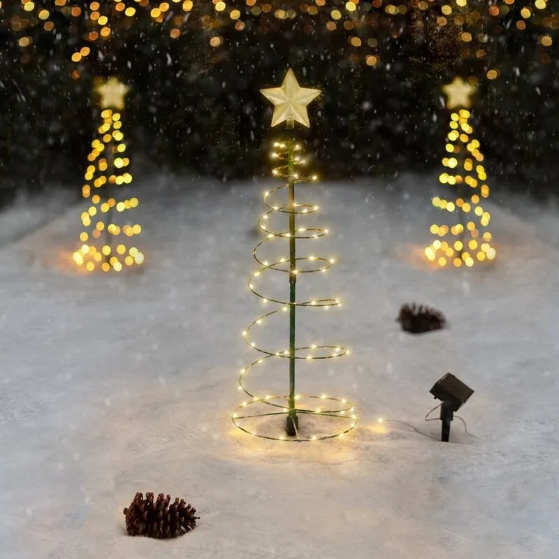 Solar Garden Led Christmas Tree Light