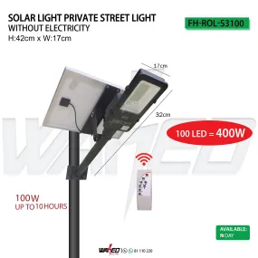 Solar Street Lamp -100w