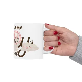 Special Funny Bunny Ceramic Mug, (11oz, 15oz)