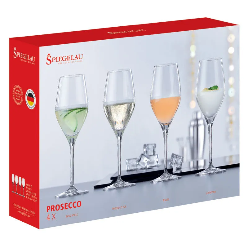 Spiegelau Prosecco/Sparkling Wine Glass - Set of 4