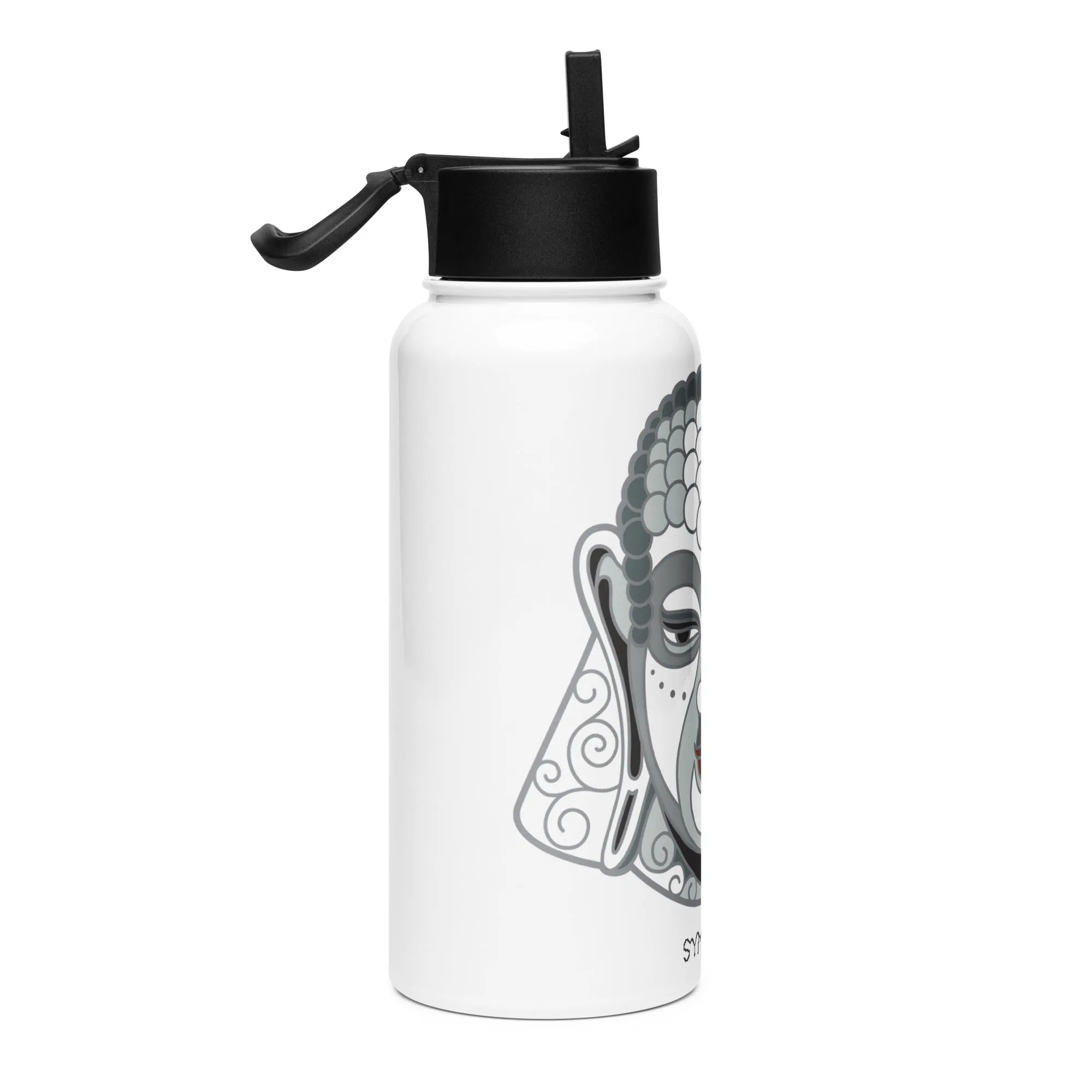 Stainless steel water bottle - DarthBuddha