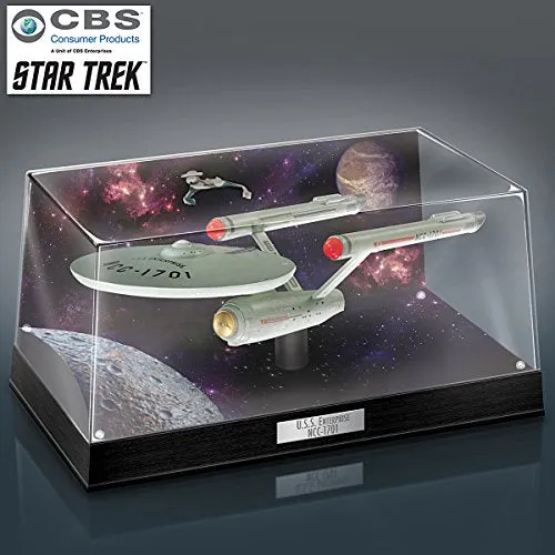 STAR TREK USS Enterprise NCC 1701 Lighted Sculpture by The Bradford Exchange