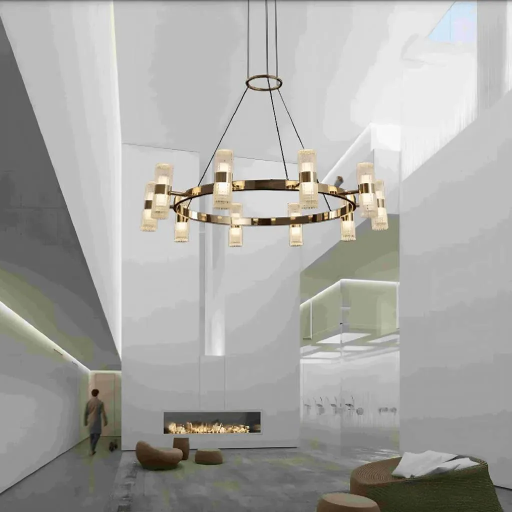 Stellar Spark Living Room Luxe Chandelier (P0715-10A)