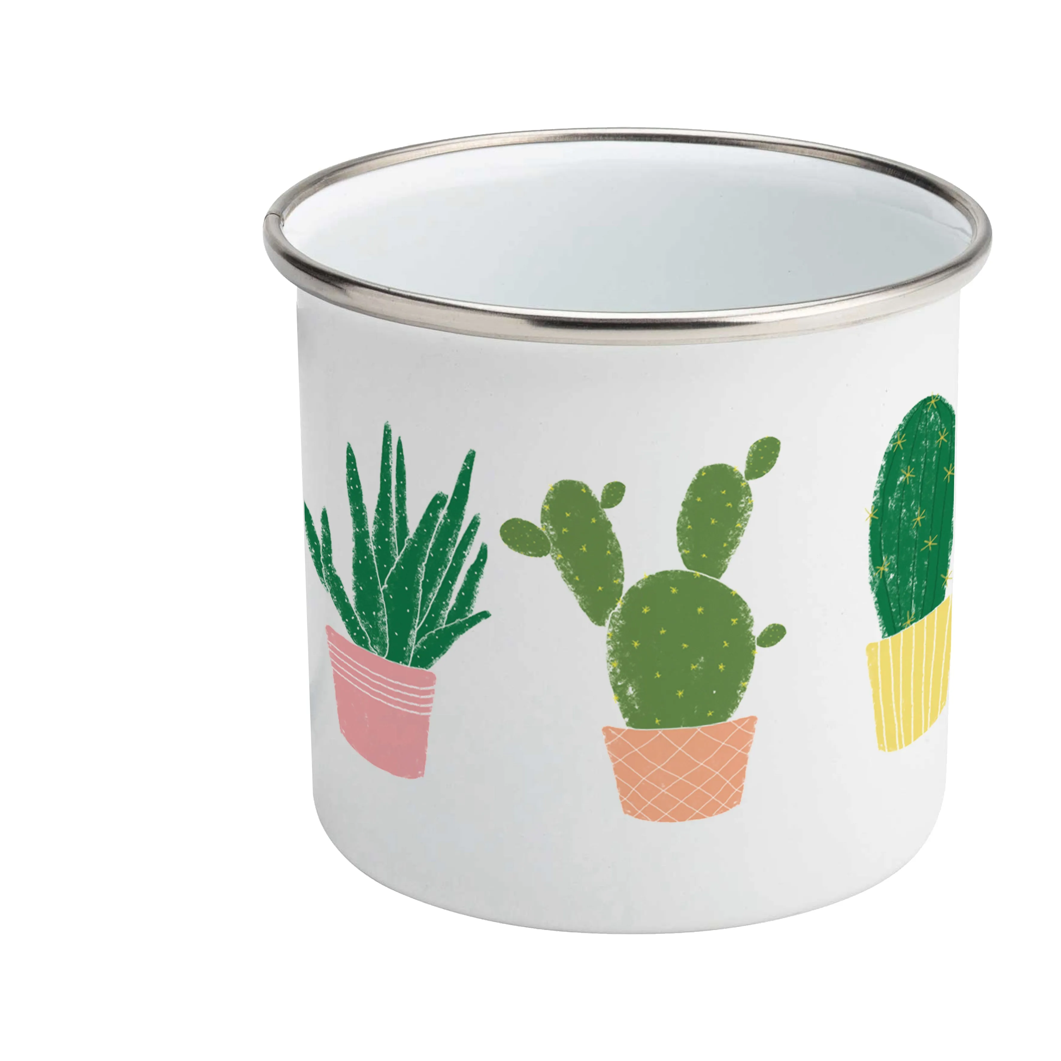 Succulents - Enamel Mug