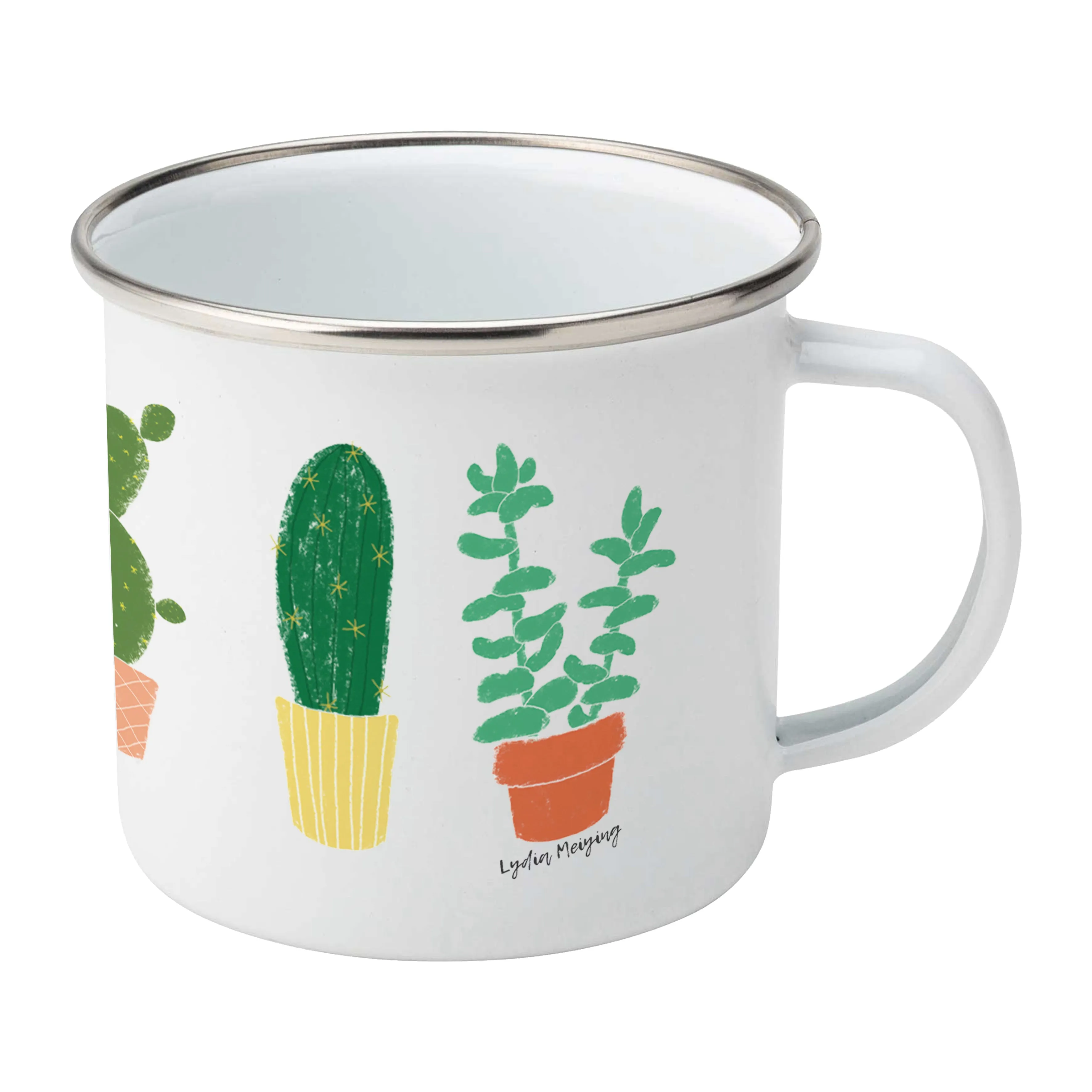 Succulents - Enamel Mug