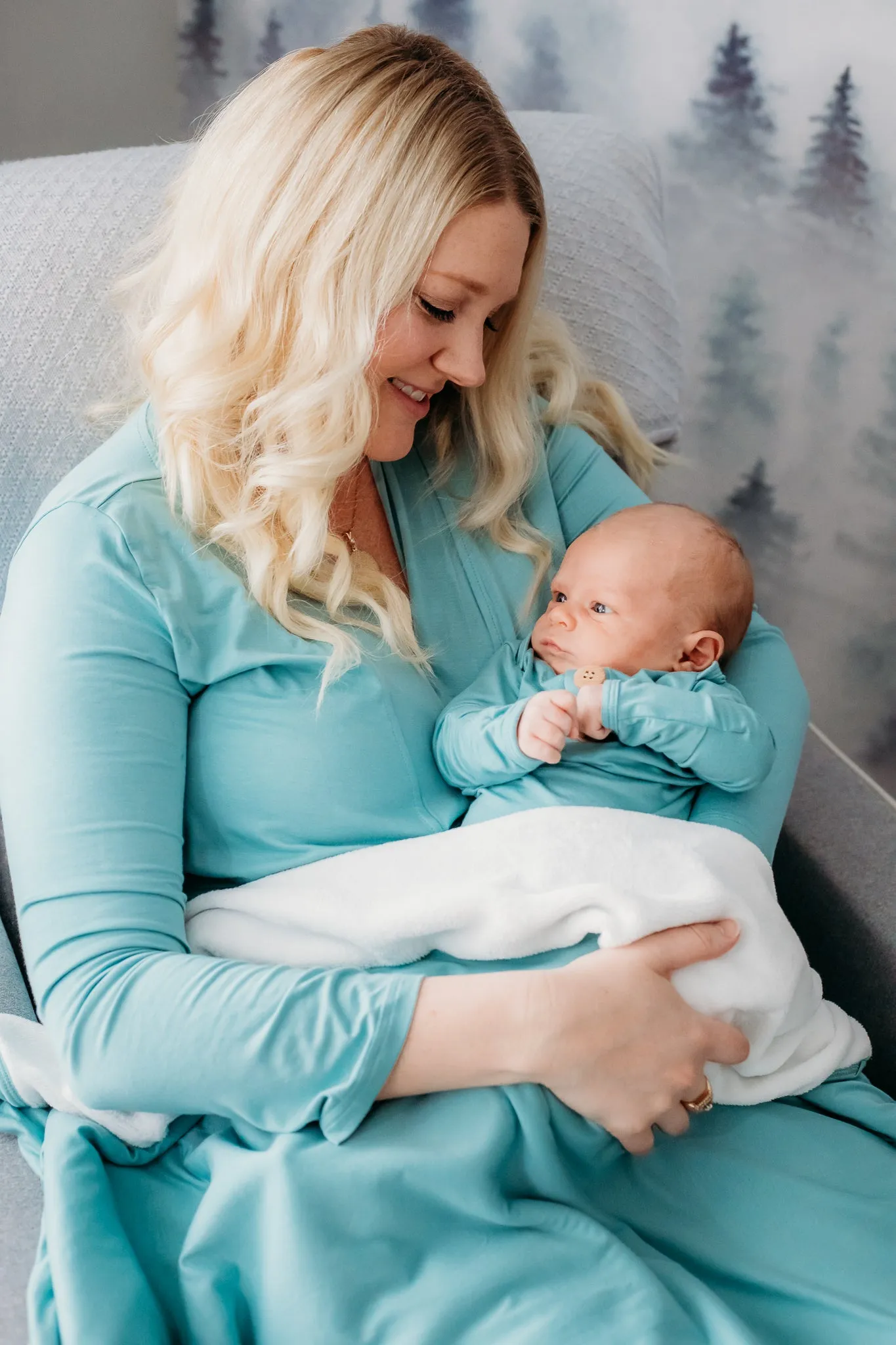 Swaddle Blanket - Teal