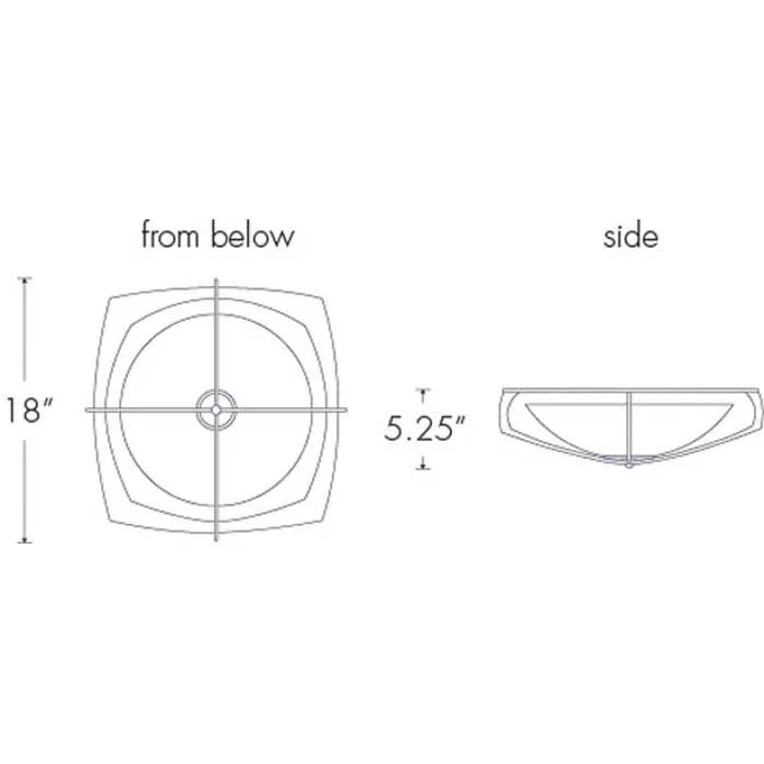 Synergy 0490-18 Indoor/Outdoor Ceiling Mount By Ultralights Lighting