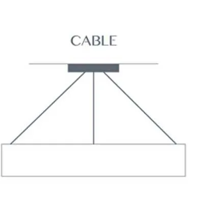 Tambour 13224-48-SM Indoor/Outdoor Stem Mount Pendant By Ultralights Lighting