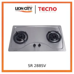 Tecno Uno SR 288 SV Stainless Steel Hob Stainless Steel 86cm, V.V.S  2 Burners (2x Big)