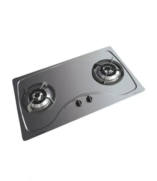 Tecno Uno SR 288 SV Stainless Steel Hob Stainless Steel 86cm, V.V.S  2 Burners (2x Big)