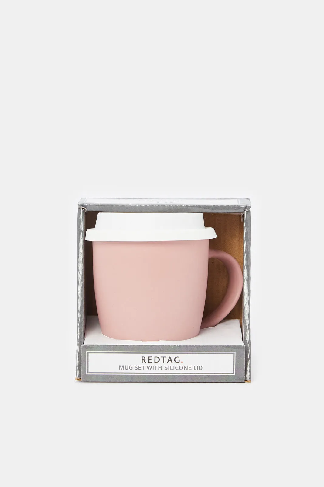 Terracotta Mug Set With Silicone Lid (2 Piece)