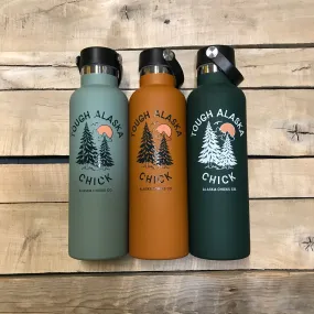 Tough Alaska Chick Water Bottle