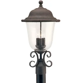 Trafalgar 3-Light Outdoor Post Lantern