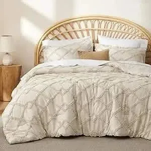 Tufted Embroidery Comforter Set