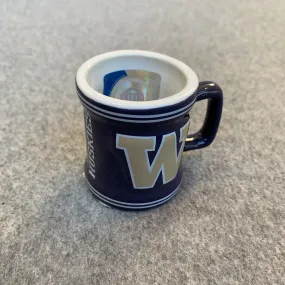 UW Huskies Mug Shot Glass