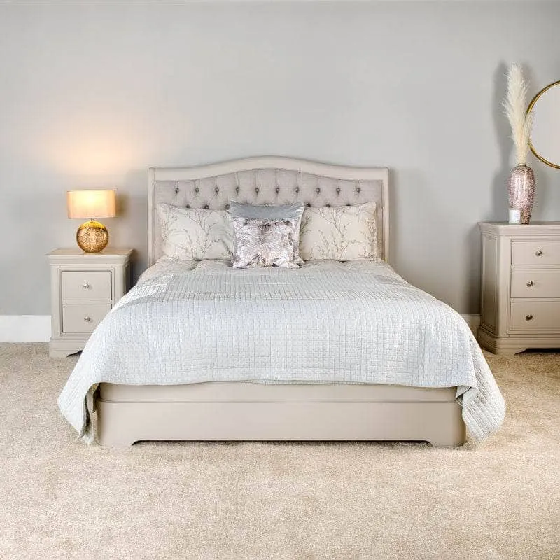 Victoria King Size Bedframe - Taupe