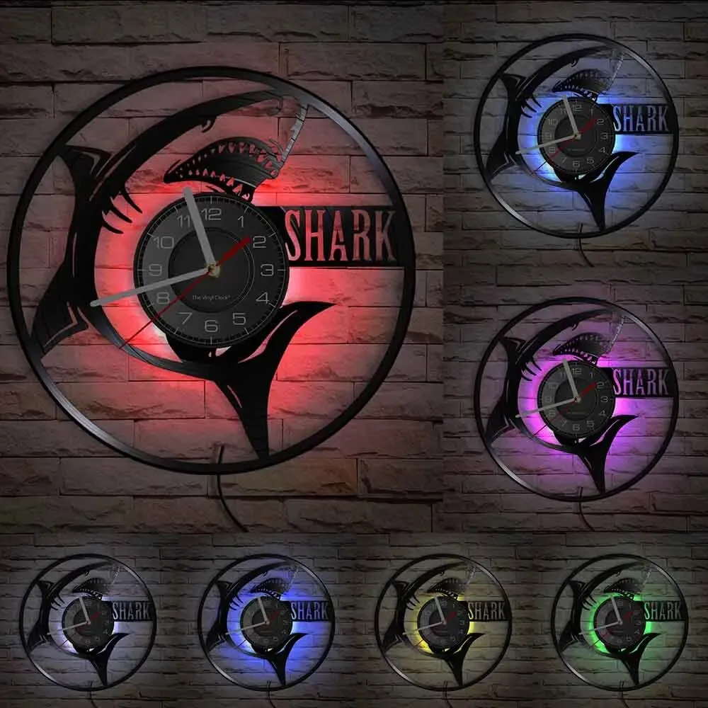 Wall Clock: Shark