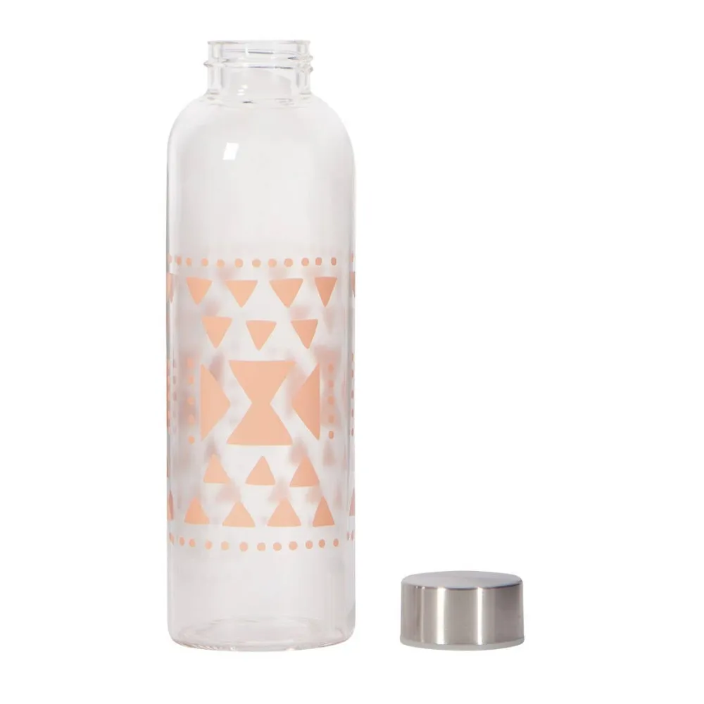 Water Bottle Glass | Pink