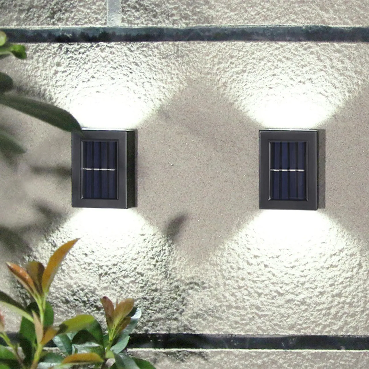 Waterproof Solar Glow Wall Light