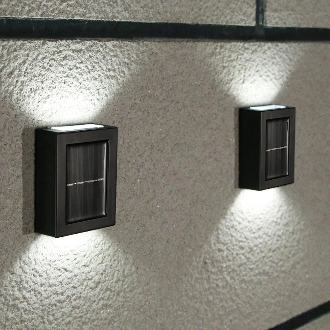 Waterproof Solar Glow Wall Light