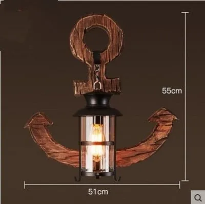 Wooden LED Wall Sconce